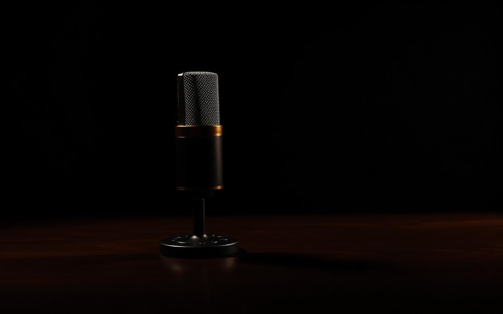 Podcast microphone